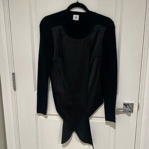 Cabi black crosstie pullover